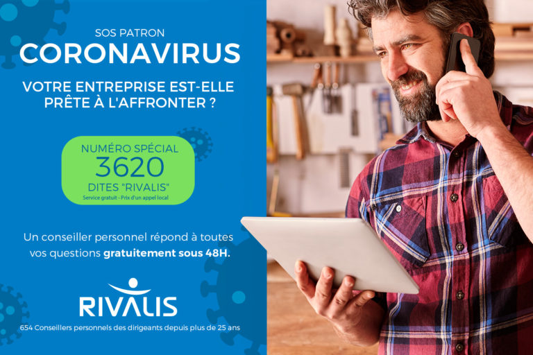 Coronavirus : Rivalis vient en aide aux petites entreprises