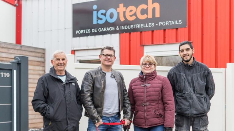 Claude, fondateur d’ISOTECH, a réussi la relance de son entreprise